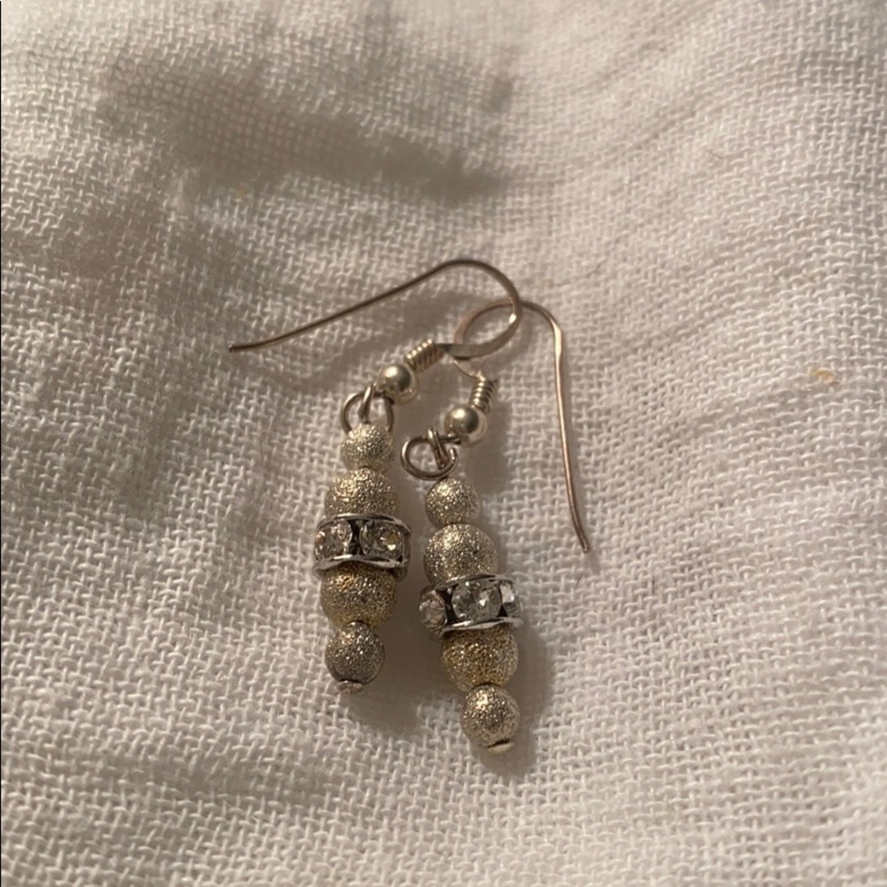 Sterling silver handmade earrings